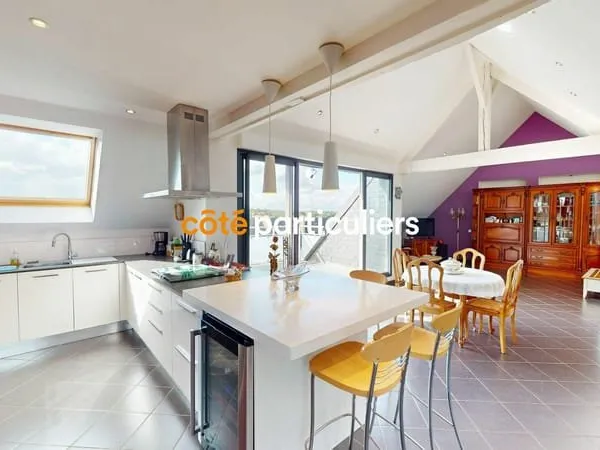 Exclusivité - RARE À SAINT-LÔ ! SUPERBE APPARTEMENT 125M² ENTIÈREMENT RÉNOVÉ