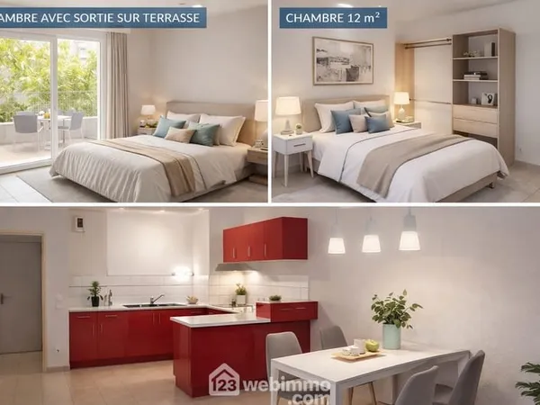 Appartement - 43.31m² - MONTPELLIER