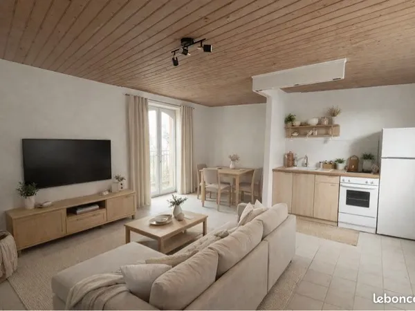 Maison 60 m² - 1 chambre - Lumineuse et rénovée - Disponible en mai