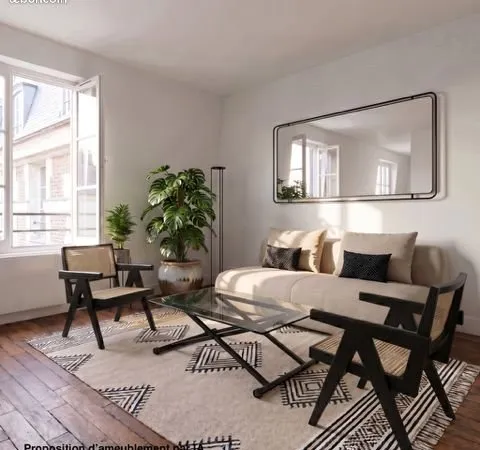 Joli studio avec le charme du Marais