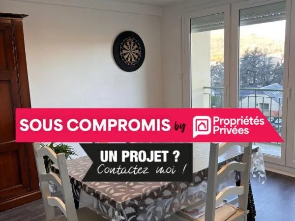 Bel appartement T'4 Lourdes vue imprenable sur Pyrénées