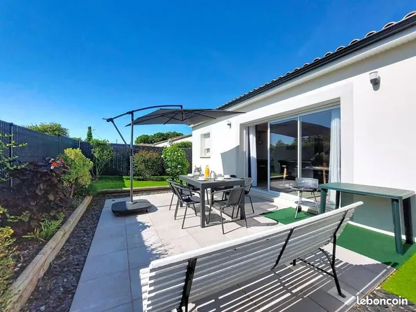 Vente | Maison T4 | 4p | 3ch | 94 m² | Saint-Augustin | Expo Sud-Ouest | Terrasse · Jardin