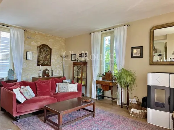 Monflanquin - Maison de village d'exception avec vues panoramiques