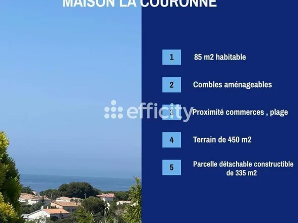 Maison de ville 3 pièces 85 m²