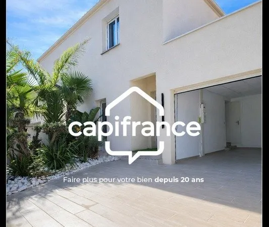 Maison à vendre 4 pièces LE GRAU D'AGDE (34), Villa entièrement rénovée, 3 chambres + Garage