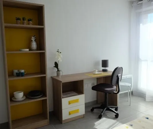 Studio 1 pièce 21 m²
