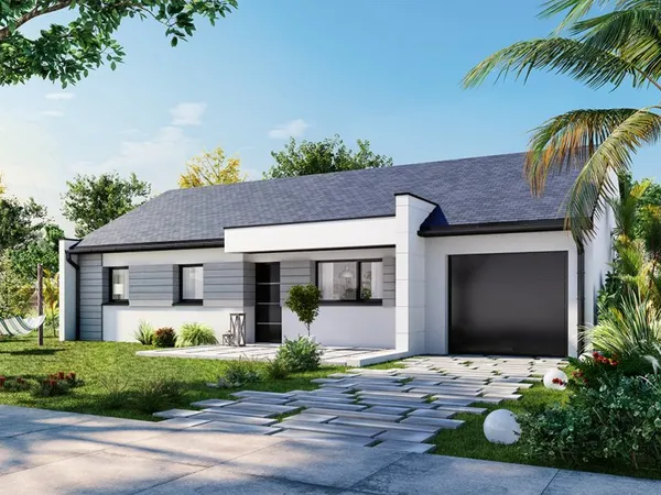 Terrain + maison 90 m²