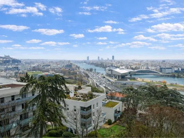 Vue Panoramique Lyon - Appartement T3 de 66m2 - 2 balcons -