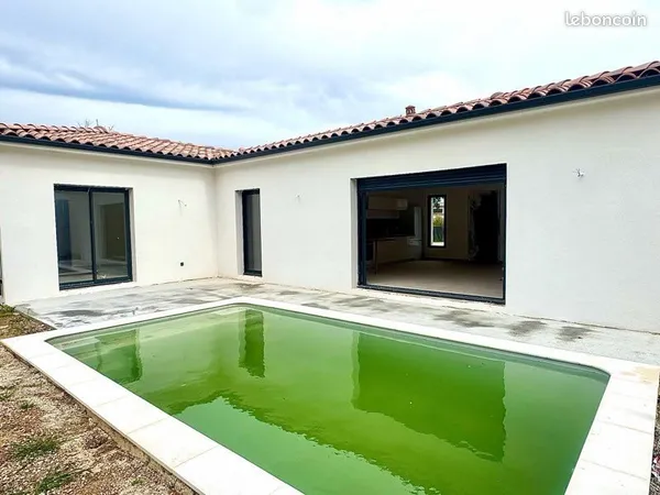 Maison neuve avec piscine et garage - Porto-Vecchio