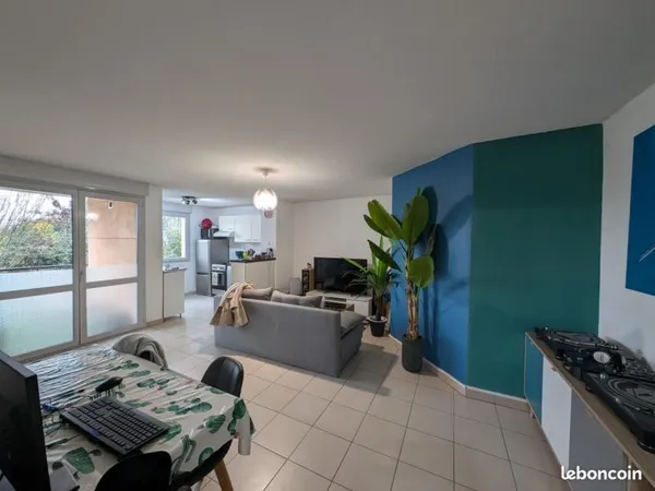 Appartement 3 pièces 62 m²