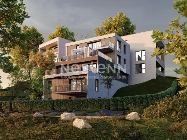 Appartement neuf - 4 pièce(s) - 91m2 - secteur calme et recherché - jardin et terrasse avec vue impr