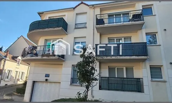 Appartement de 60m2, 3 pièces, 2 chambres