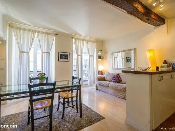 Location meublée 2P, 50m², Paris 5e