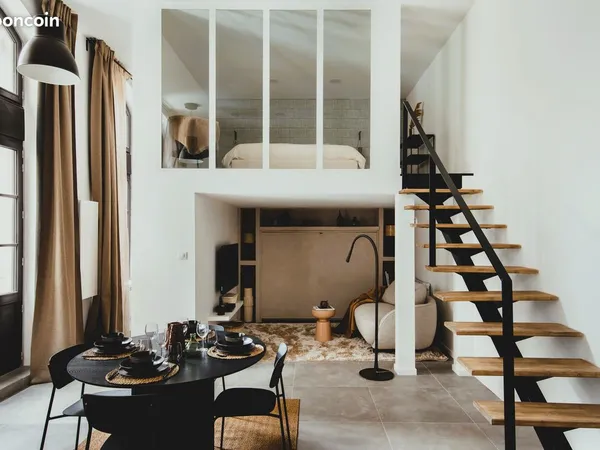 Loft meublé haut de gamme - Saint-Étienne centre
