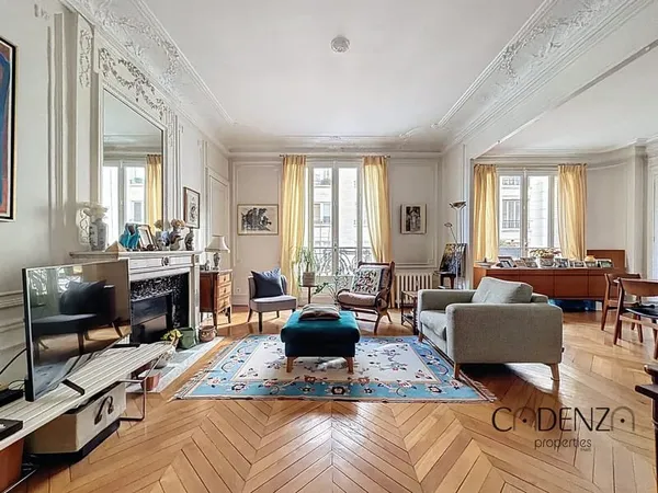 Rue du Laos | Appartement haussmannien 5 pièces - 3 chambres - 3e étage