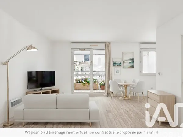 Studio 2 pièces 30 m²