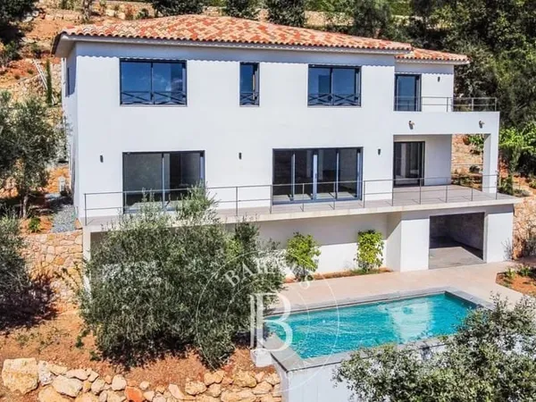 Spéracèdes - Maison contemporaine avec vues panoramiques mer - 4 chambres