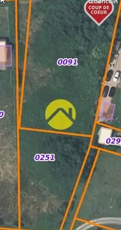 Terrain 2 845 m² La Guerche Sur L Aubois
