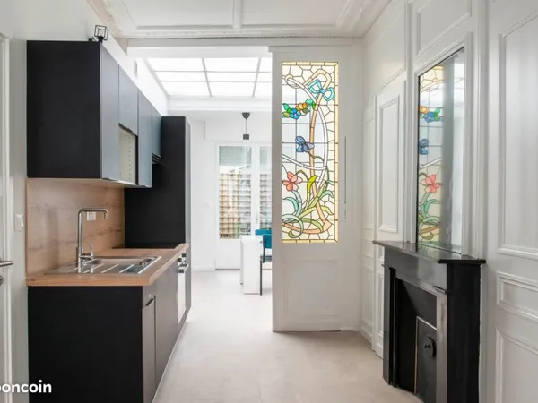 Charmant T2 meublé avec terrasse - Rue Jeanne d'Arc - Lille St Michel