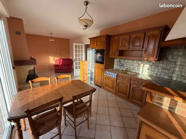 Vente maison individuelle avec 1000m2 de terrain