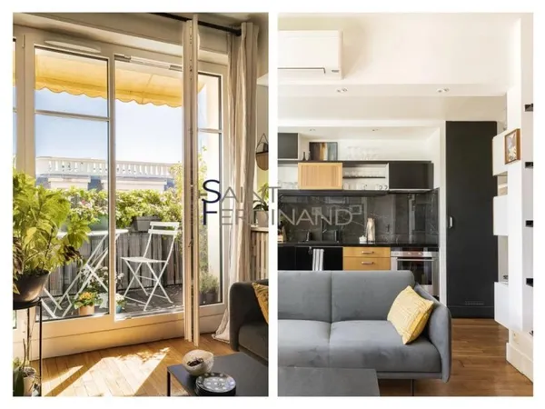 Vends T2 - 48.54m² - Paris 16ème