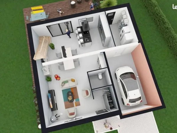 Maison 4 pièces 90 m²