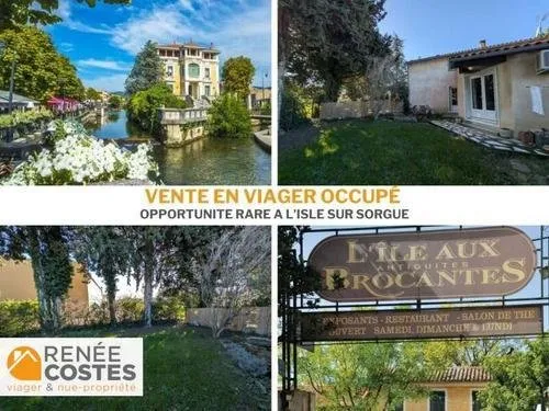 Viager occupé - H70 ans - L ISLE SUR LA SORGUE (84800)