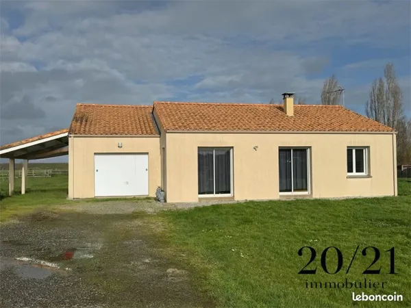 Maison T4 avec jardin au calme