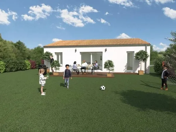 Terrain + maison Vente Villedoux 4p 82m² 265000€