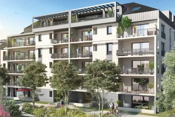 Appartement T2 rez de jardin