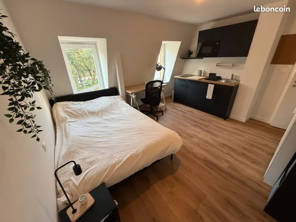 Studio meublé cosy 21 m² - prêt à vivre - Strasbourg (dispo immédiate)