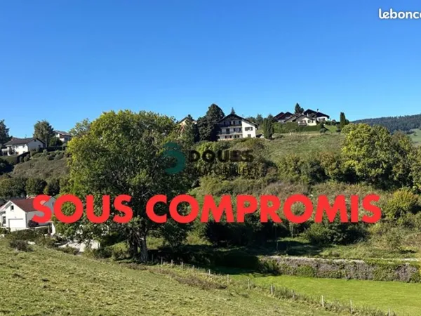 Terrain 1 498 m² Guyans Vennes