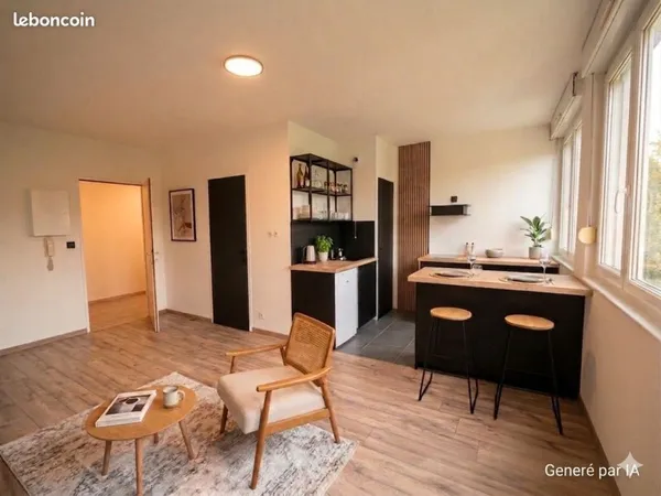 Studio 1 pièce 26 m²