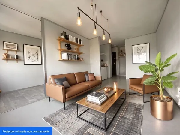 Quartier Victoire. T2 en étage avec garage