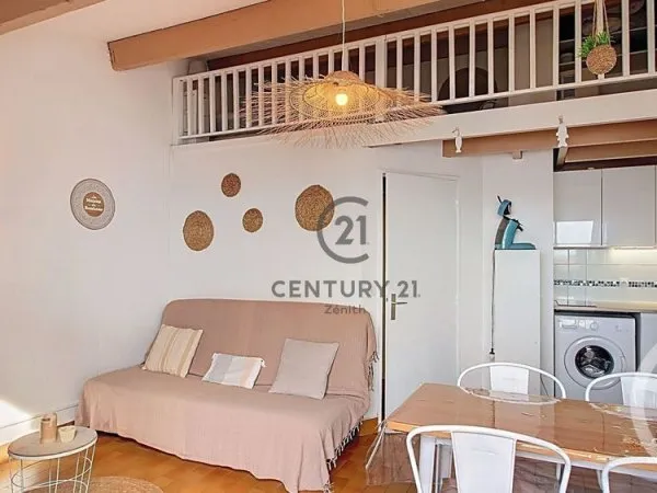 Studio 2 pièces 38 m²