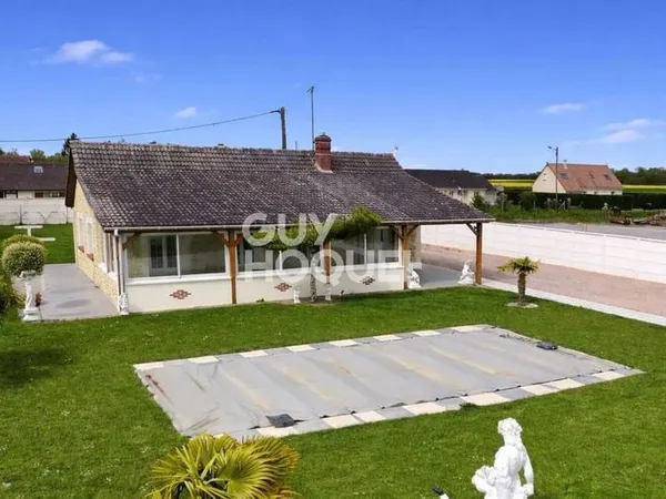 Maison de plain-pied 4 pièces 124 m²