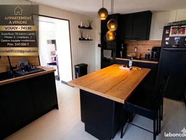 🏠 Bel Appartement de Caractère - Calme & Rénové - Vougy (74)