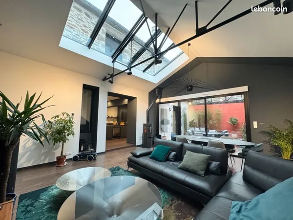 Maison meublée 200 m² - Contemporaine rénovée - Brest Saint-Michel