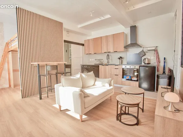 Location Meublée - Appartement Rouen Centre - 25m2