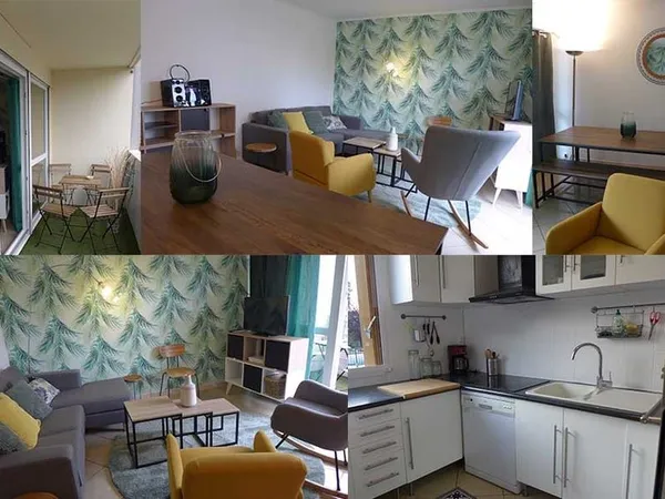 Appartement lumineux avec balcon