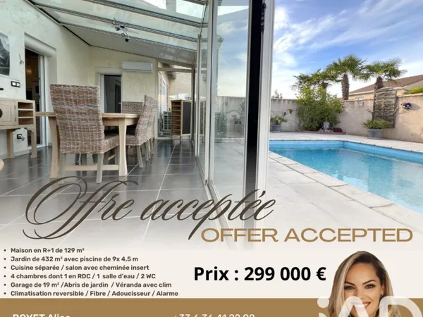 Maison 6 pièces 129 m²