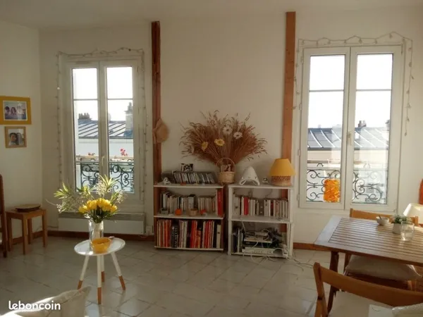 Appt aérien et lumineux