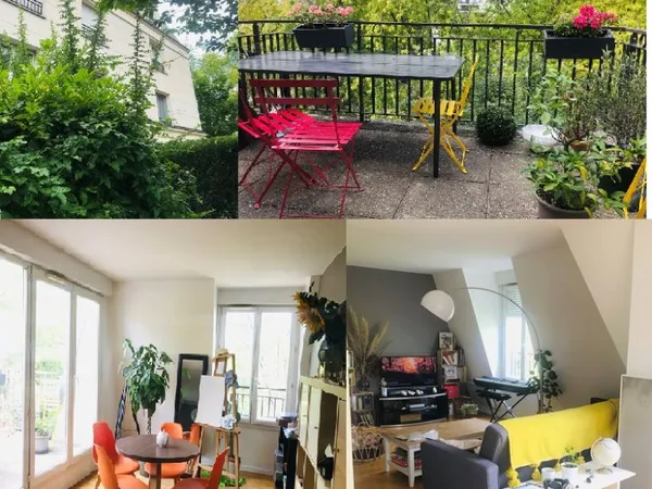 Location meublée à Maisons-Alfort Grand 3 pièces meublé dans copropriété de standing