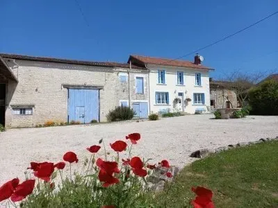 Maison de campagne avec piscine