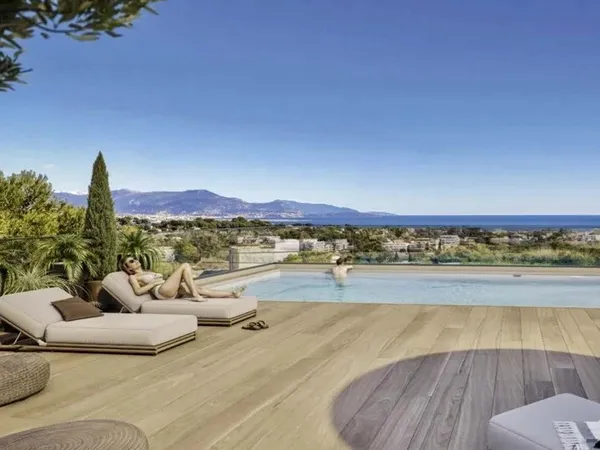 ANTIBES - Prôvence-Alpes-Côte d'azur - vente appartement 4 pièces neuf - 2ème étage - Piscine