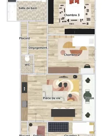 Appartement 4 pièces 86 m²