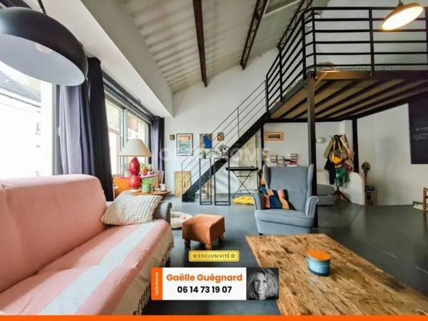 EXCLUSIVITE : LOFT DE CARACTERE UN PLEIN COEUR DE CHOLET