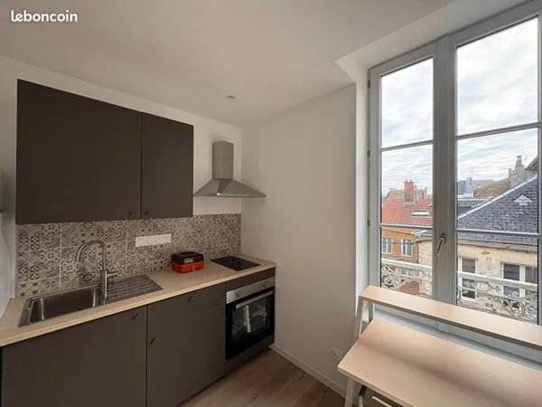 Studio 2 pièces 18 m²