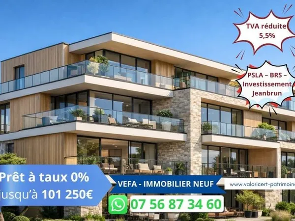 Appartement 3 pièces 63 m²