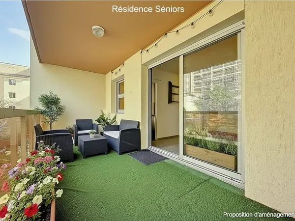 A vendre Grasse Résidence Séniors - Appartement studio de 33.22 m² cave